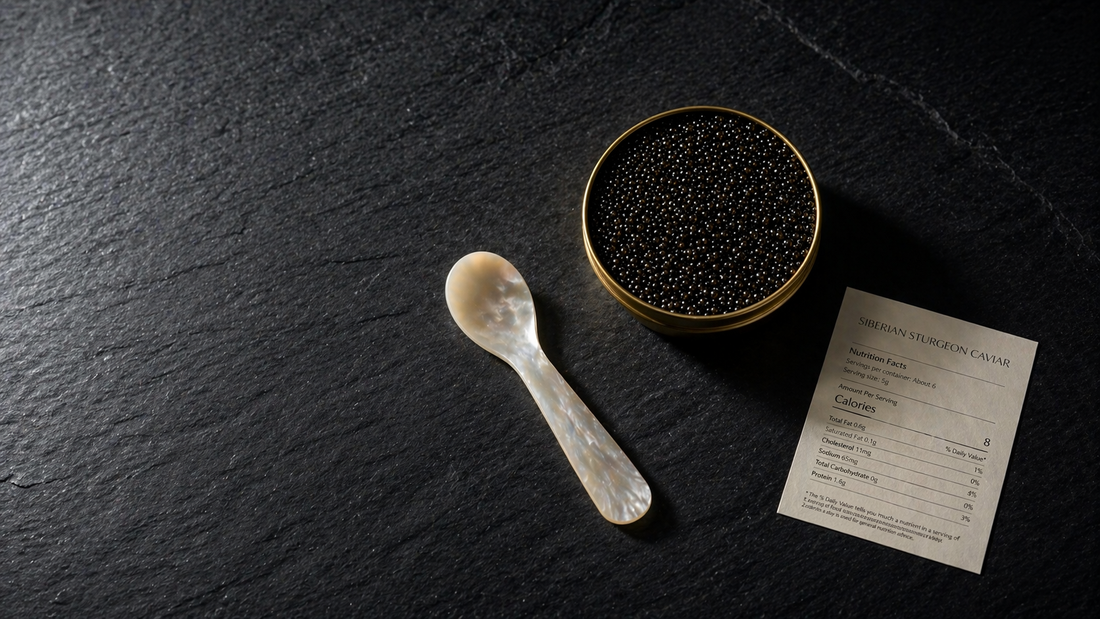 What's actually in caviar, by the numbers