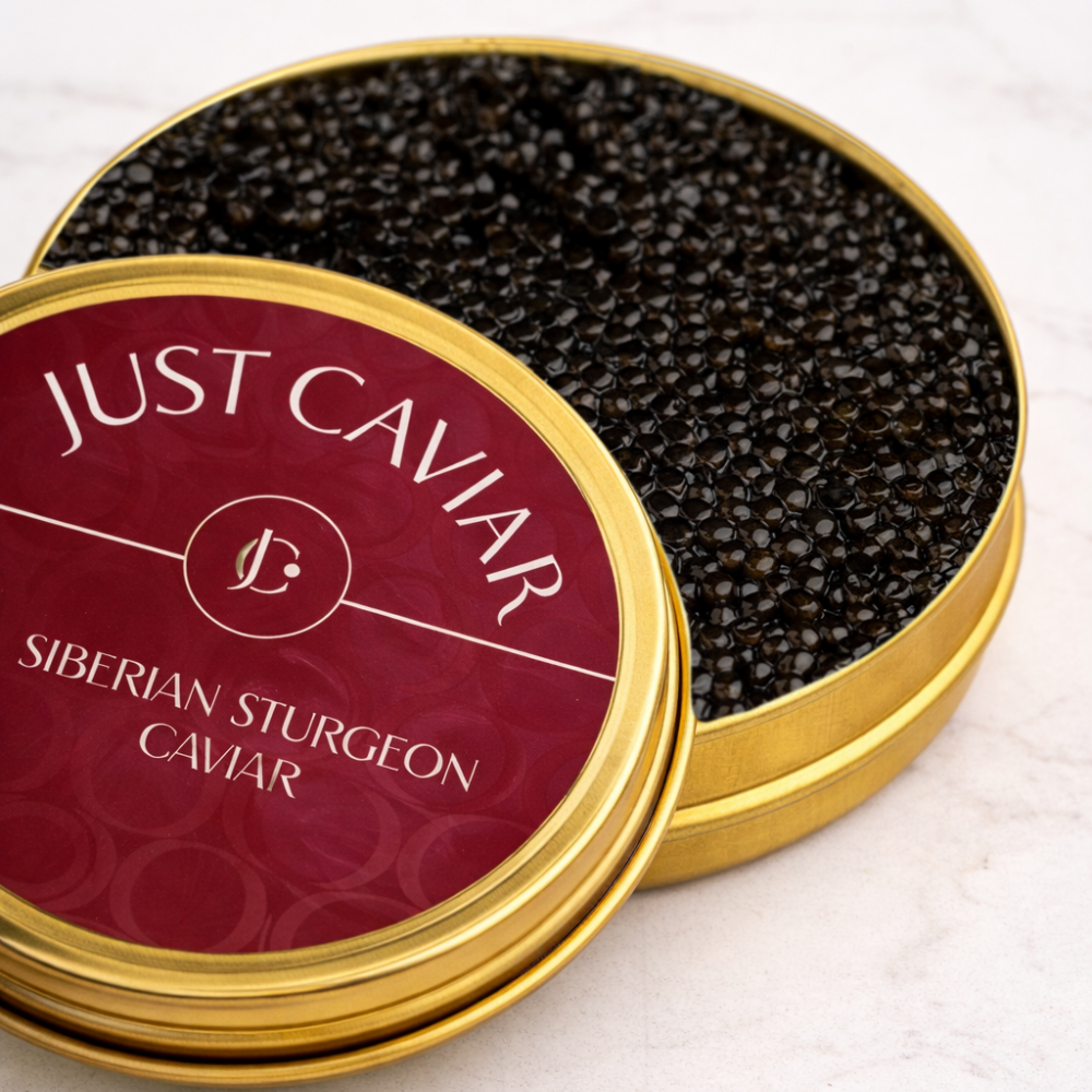 Siberian sturgeon caviar, 250g - 8.8oz
